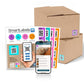 🏆Last Day Special Price ￡8.99!!⚡50K+ SOLD💕Original Color-Coded Scannable QR Labels (48 Pack)