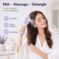 💗LAST DAY SALE 49% OFF⚡Scalp Massager Comb 💆‍♀️ – Self-Cleaning 🧼, Tangle-Free ✂️ & Frizz-Control Hair Brush with Soothing Mist Spray 💨✨ | Perfect for Dry, Brittle Hair 💧🌟