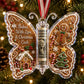 🦋💵 3D Embossed Butterfly Christmas Cash Gift Ornament – Holiday Money Holder Keepsake 🎄✨