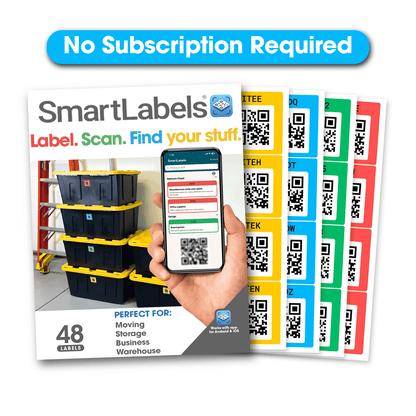 🏆Last Day Special Price ￡8.99!!⚡50K+ SOLD💕Original Color-Coded Scannable QR Labels (48 Pack)