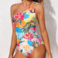 💖LAST DAY SPECIAL PRICE: ￡13.99!!💖One Shoulder One Piece Swimsuit for Women👙