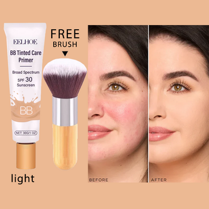 🔥LAST DAY SALE: ￡6.99 with BRUSH!!✨BB blur tinted moisturizer SPF 30 - instantly brightens, hydrates & smooths your skin