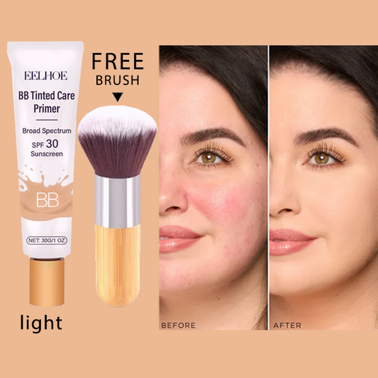🔥LAST DAY SALE: ￡6.99 with BRUSH!!✨BB blur tinted moisturizer SPF 30 - instantly brightens, hydrates & smooths your skin