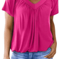 ✨Women's Casual Short Sleeve V Neck Basic T-shirts