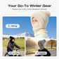 ⏰Black Friday Mega Deal – ￡12.99!!💖Women's Winter One-Piece Knitted Beanie Scarf Mask