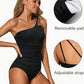 💖LAST DAY SPECIAL PRICE: ￡13.99!!💖One Shoulder One Piece Swimsuit for Women👙