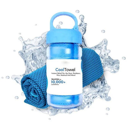 ⏰Last Day Buy 1 Get 1 Free❄💦Cold Sweat Towel You Can Use Anywhere, Anytime! Reusable Soft Absorbent Cooling Portable