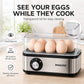 ⏳LAST DAY SALE 50% OFF ⏰🍳Multifunctional Egg Steamer with Clear Lid
