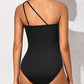 💖LAST DAY SPECIAL PRICE: ￡13.99!!💖One Shoulder One Piece Swimsuit for Women👙