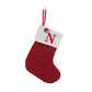 🔥Hot Sale🔥Cozy Knit Socks, Embroidered Candy Gift Bag, Letter Christmas Stocking
