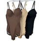 💥Look Fabulous Instantly! Deep V Shapewear Bodysuit with Bra | Ruched Slimming Adjustable Waist✨