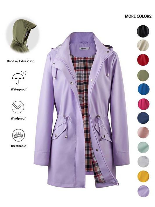 🍁Autumn Sales 49% OFF🌧️💧Ultimate Waterproof Jacket for Women💖