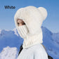 ⏰Black Friday Mega Deal – ￡12.99!!💖Women's Winter One-Piece Knitted Beanie Scarf Mask