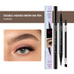 💖BUY 1 GET 1 FREE-Each Only ￡4.49!! 💖2-in-1 4D Eyebrow Pencil (Natural Brow Makeup and Eyelash Line)