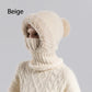 ⏰Black Friday Mega Deal – ￡12.99!!💖Women's Winter One-Piece Knitted Beanie Scarf Mask