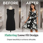 🌸 50% OFF NOW! ✨ Women's Floral A-Line Party Dress – Double-Layer Chiffon, Elegant Print & Knee-Length Fit 👗