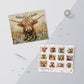 🐮Highland Cow Calendar 2026 – Rustic Farmhouse Wall Art & Monthly Planner📅