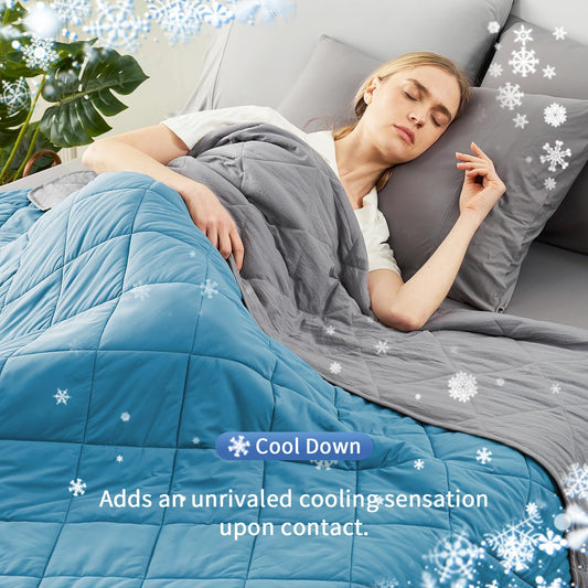 ❄️Hot Summer Sale - 50% OFF⭐Cooling Throw Blanket for Hot Sleeper💤