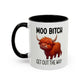 🔥LAST DAY SALE 50% OFF!!🏆Flash Sale⚡ 50K+ SOLD! Almost Gone💥Moo Bitch Get Out The Way Highland Cow Mug