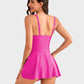 👙2026 Summer Hot Sale 50% OFF💃Women's One Piece Tummy Control Tie Knot Swimsuit