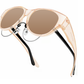 🔥LAST DAY ￡9.99🚀FREE SHIPPING 🕶New Oversized Cat Eye Sunglasses Polarized UV400 Protection