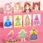 🎁🎄Christmas Sale 70% OFF💝Fantasy 3-in-1 Princess Dress Up & Make Up Game Set💅