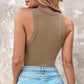 💖Last Day Special Price ￡8.99!!💖Ribbed Stretchy Tank Top with Shelf Bra