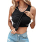💖Last Day Special Price ￡8.99!!💖Ribbed Stretchy Tank Top with Shelf Bra