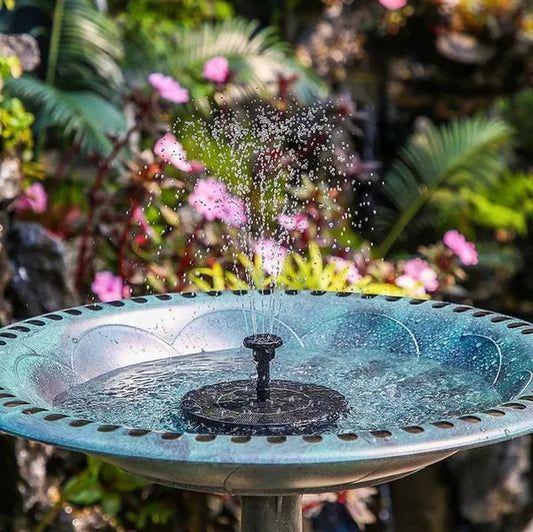☀️LAST DAY SALE 50% OFF!!🐦️⛲Compact Solar Bird Fountain Pump – Keep Your Garden Alive!