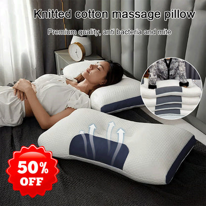 🔥🔥Pillows Sleep Pillow High Quality Core Ergonomic Contour Support Pillow Suitable for Soft Sleep