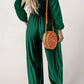 🏆LAST DAY ￡19.90 💎Women's Casual Long Sleeve Wide Leg Pants Jumpsuit