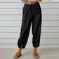 👖 50% OFF NOW! ✨ Women's Capri Pants – Wide Leg Drawstring – Comfy Fit, Casual Style & Elastic Waist 💫