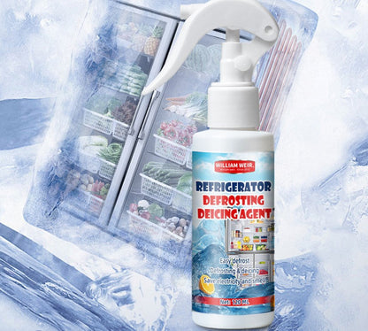 ⏳LAST DAY - Buy 2 Get 1 Free!!🧊Defrosting Spray for Fridge Freezer 🎁 Includes Free Spatula