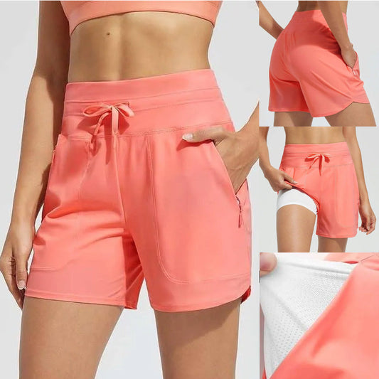 🌞Summer Essentials 50% OFF❄️Women's High-Waisted Quick-Dry Swim Shorts