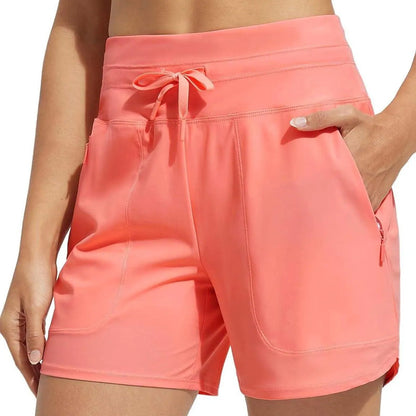 🌞Summer Essentials 50% OFF❄️Women's High-Waisted Quick-Dry Swim Shorts