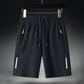 🔥HOT SALE 70% OFF🥰 Men's Elastic Summer Shorts💎Breathable, Zippered Pockets & Stretch Fit🩳❄️