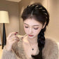 ✨Buy 1 Get 2 Free✨Vintage High Cranium Artificial Pearl Hairband👑