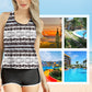 Women's Comfortable Printed Bikini 3-Piece Set