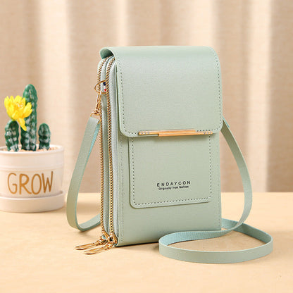 👝Last Day Special Price ￡10.99!!💖Women's Touch Screen Mobile Phone Messenger bag