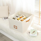 ⏰👟LIMITED TIME 60% OFF:ONLY £11.99!‼️Fabric Shoe Organizer Storage Box – Foldable, Large Capacity, Dustproof & Breathable for Closet & Bedroom 🧺✨