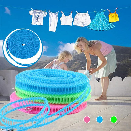 🏆LAST DAY SPECIAL PRICE ￡6.99⚡50K+ SOLD💕Windproof Non-Slip Clothesline