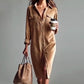 ⏳Time-Limited Special⏰Effortless Chic Corduroy Shirt Dress – Soft, Cozy & Versatile for All Seasons 🍂