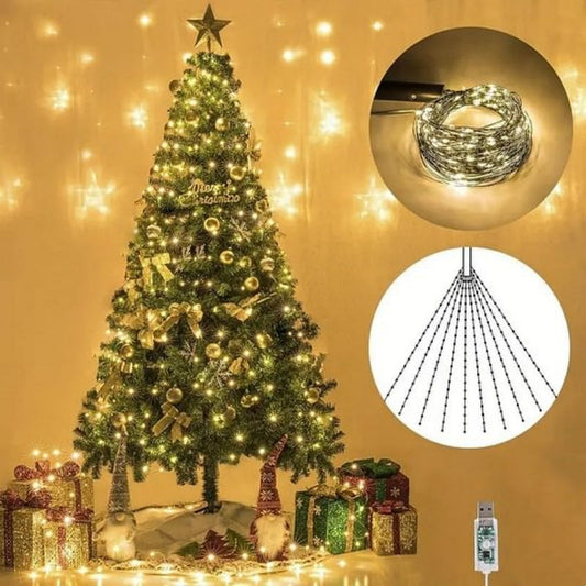 🎅CHRISTMAS SEASON SPECIAL PRICE ￡10.99!!✨Waterproof Christmas LED Firefly Twinkle Bunch Lights