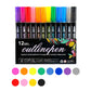 🎅Christmas Special Deals £7.95!!⚡50K+ SOLD!🎁Double Outline Glitter Coloring Pen Set