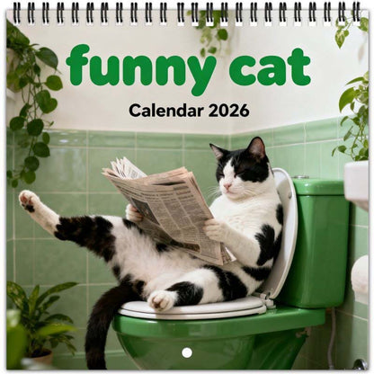 😻📆New Year Hot Sale 49% OFF🔥💥2026 Fun Animal Wall Calendar - 12 Months