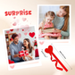 Heart Pattern Decorative Bow for Home & Party