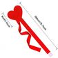 Heart Pattern Decorative Bow for Home & Party