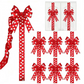 Heart Pattern Decorative Bow for Home & Party