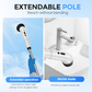 🥳🧽Multi‑Function Electric Brush – IPX7 waterproof, dual speed. Interchangeable heads. Effortless grime removal. 🛡️⚡