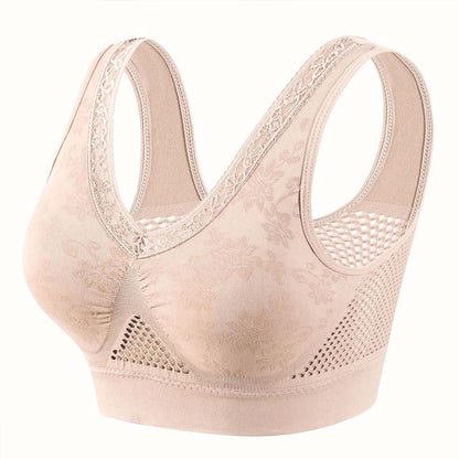 🌸Early Spring Sale 70% OFF🔥High-Support Wireless Lace Bra for Women